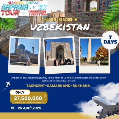 A HIDDEN TREASURE of UZBEKISTAN 7D